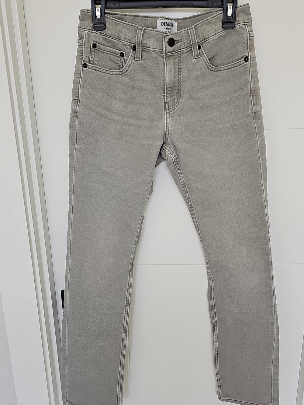 Levi's Denizen 216 Slim Gray Men's Denim Jeans Sz 29/32